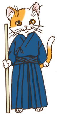 千葉県剣道連盟杖道部会マスコット