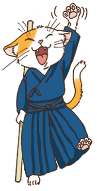 千葉県剣道連盟杖道部会マスコット